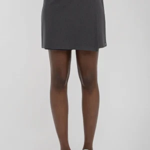 Jupe short taille haute J-CLAUDIA ANTHRACITE CHINE
