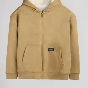 Gilet sherpa zippé à capuche G-ONY HOODY JR WORKER BEIGE