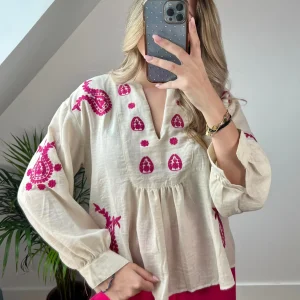 Blouse Santorini Rose